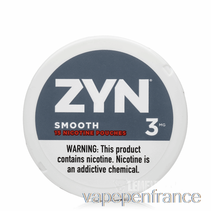 Pochettes De Nicotine Zyn - Stylo Vape Lisse De 3 Mg